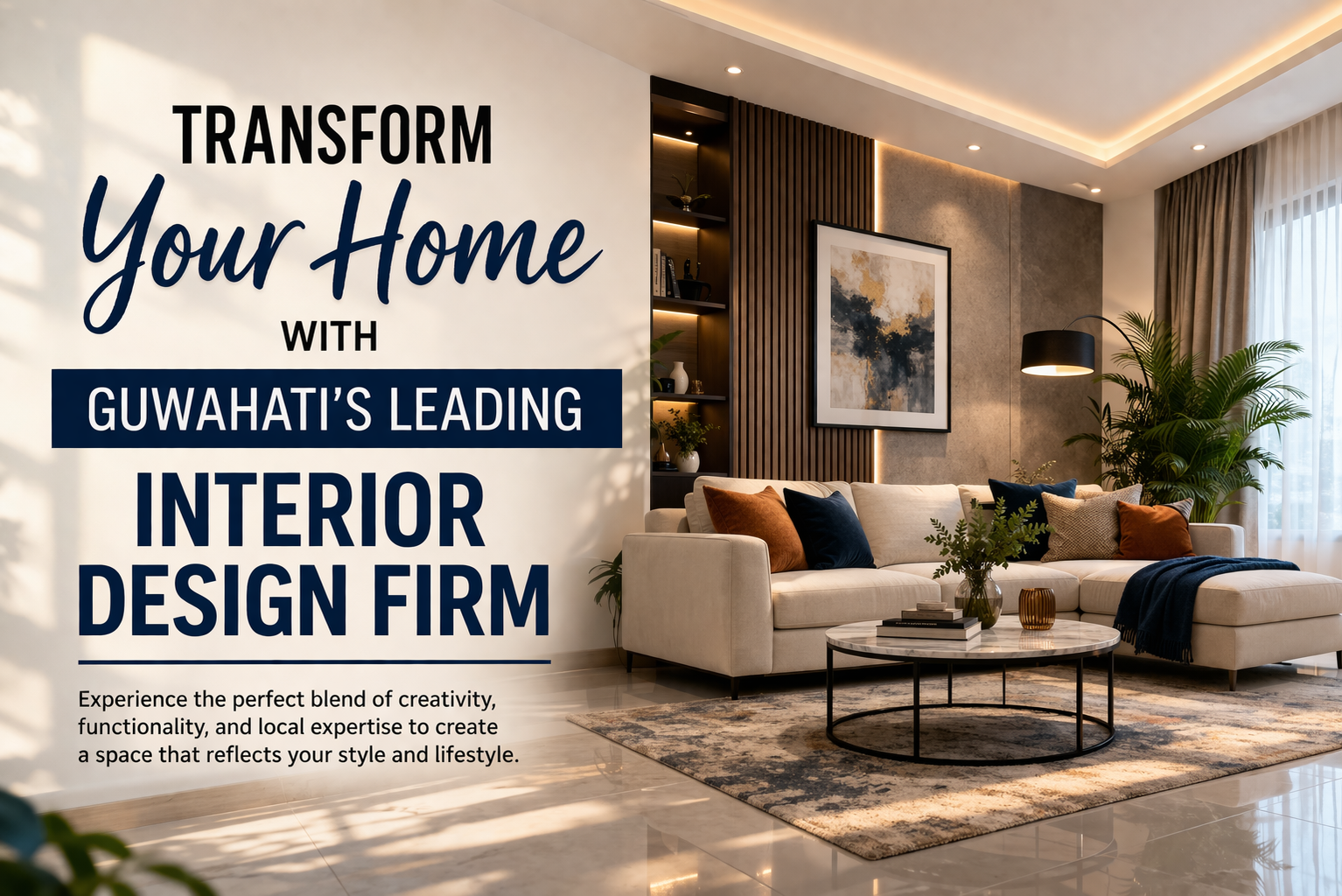 Transform Your Home with Guwahati’s Leading Interior Design Firm