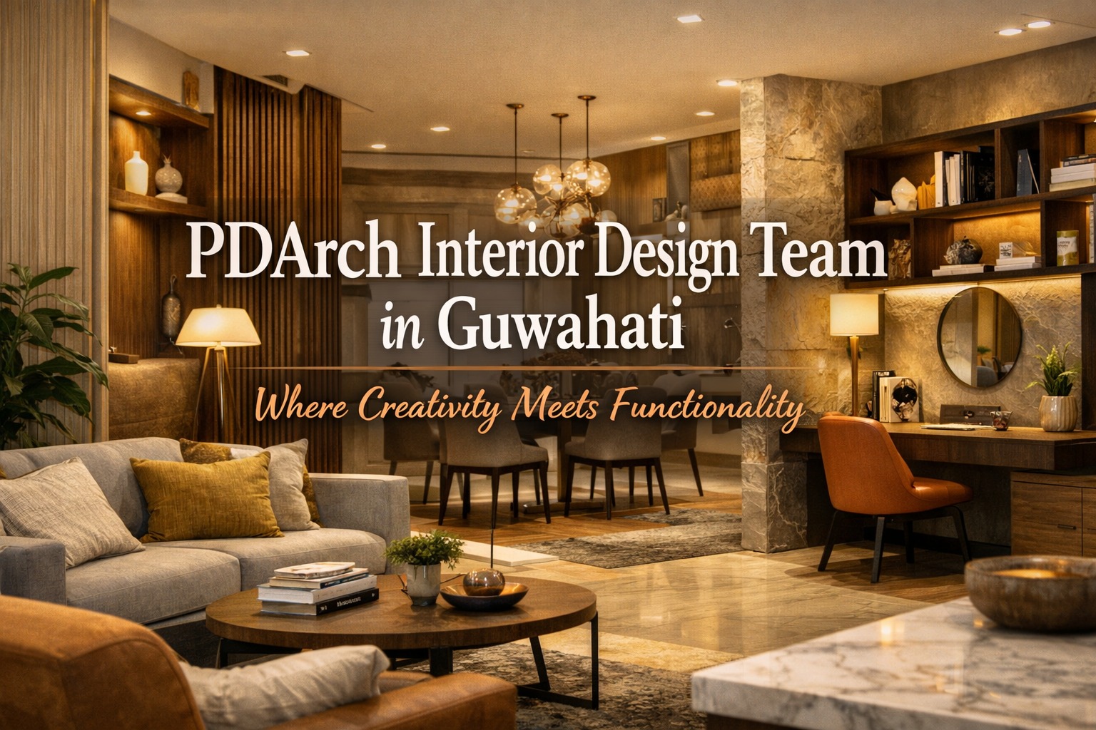PDArch Interior Design Team in Guwahati – Where Creativity Meets Functionality