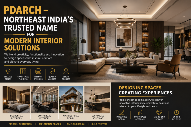 Read more about the article PdArch – Northeast India’s Trusted Name for Modern Interior Solutions