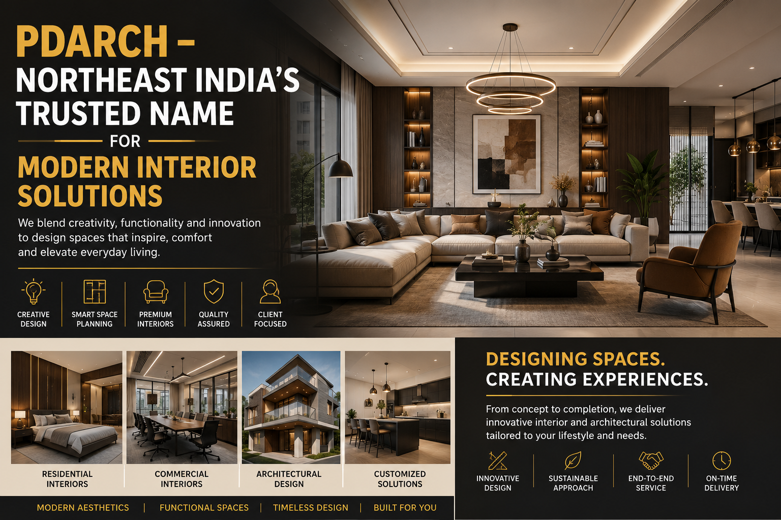 PdArch – Northeast India’s Trusted Name for Modern Interior Solutions